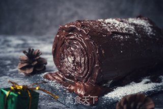 Christmas Tree Root Cake recipe