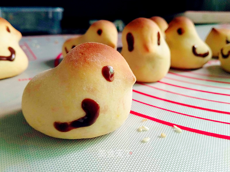 #aca烤明星大赛#little Chicken Roasted Fruit recipe