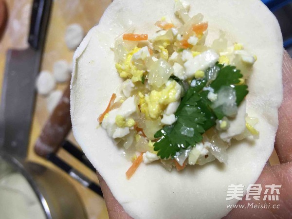 Cabbage Tofu Dumplings recipe