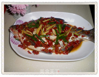 Chopped Pepper Flat Fish recipe