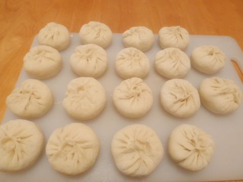 Chinese Cabbage and Pork Buns recipe