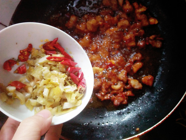 Lunch, Home-cooked Flavor, Diced Pork with Yam recipe