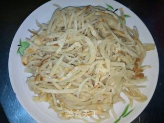 Mung Bean Sprouts Fried Cake Shreds recipe