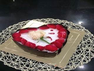 Rose Heart Cake recipe