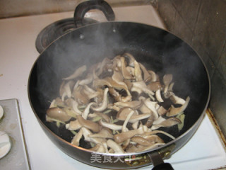 Stewed Tofu with Oyster Mushroom recipe