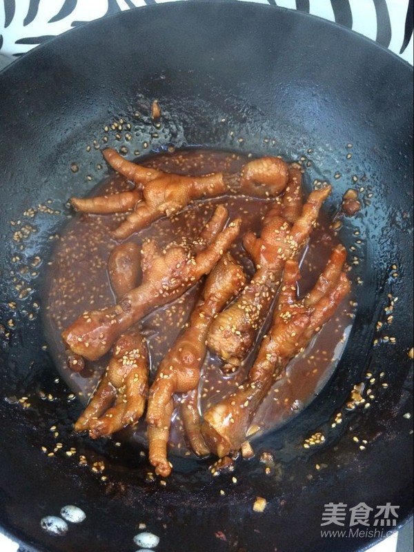 Korean Spicy Chicken Feet recipe