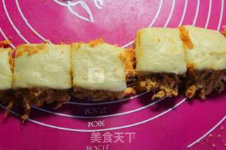 Pork Floss Shredded Bread recipe