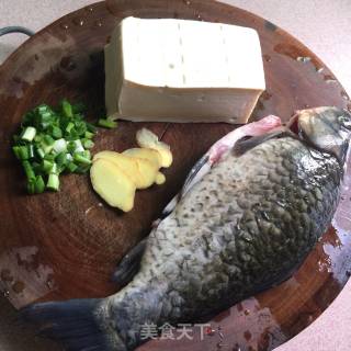 Tofu Crucian Carp Soup recipe