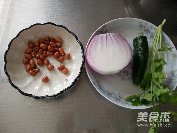 Diced Onion and Cucumber recipe