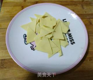Stir-fried Dried Tofu with Cabbage recipe