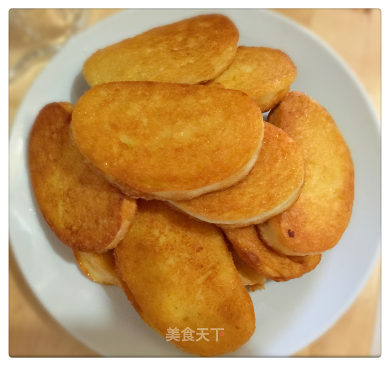 Crispy Steamed Bun Slices recipe