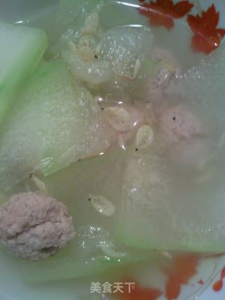 Soup for Grandma-winter Melon Meatball Soup recipe