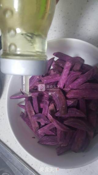 Honey Purple French Fries recipe