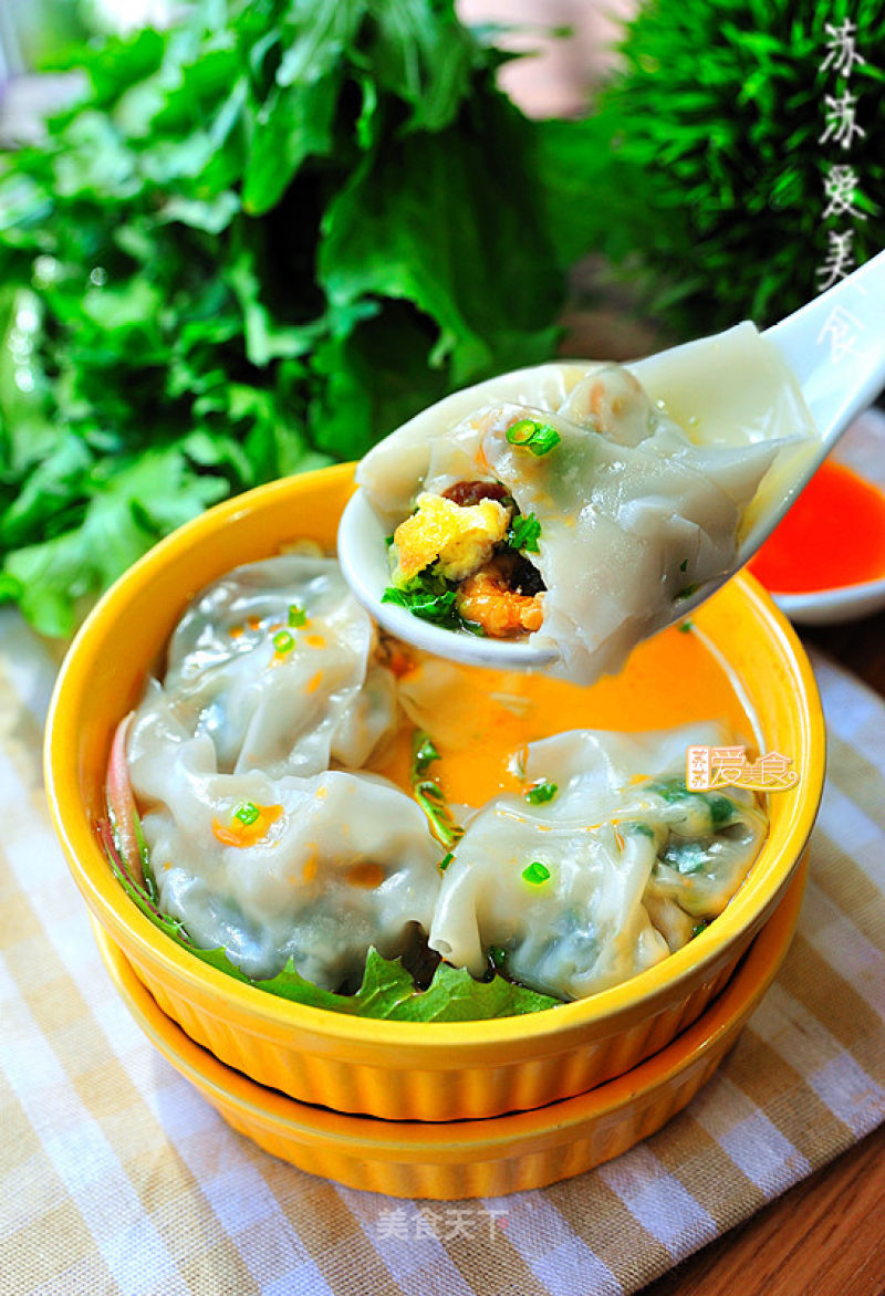 How to Wrap Thin-skinned and Fresh Spring-toothed Ravioli-cook A Pot of Delicious Ravioli Rich in Natural Antibiotics recipe