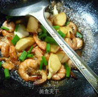 Headless Shrimp Roasted Rice White recipe