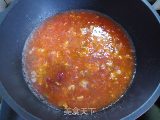 Spaghetti with Tomato Minced Meat recipe