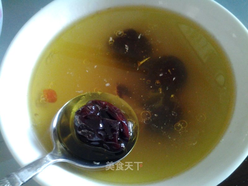 Super Simple and Delicious Red Dates and Wolfberry Black-bone Chicken Soup