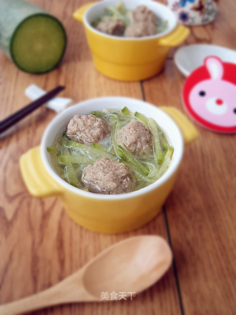 Radish Lamb Meatball Soup recipe
