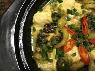 Braised Tofu with Grass Carp Skin recipe