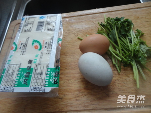 Double Egg with Tofu recipe