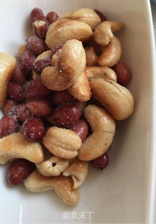 Salt, Sugar Cashew Nuts (peanuts) recipe