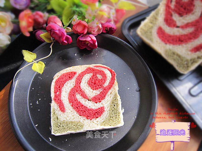 Rose Toast--for The One You Love The Most recipe