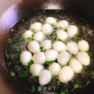 Spinach Quail Eggs recipe