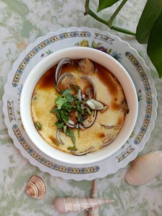 Clam Steamed Egg recipe