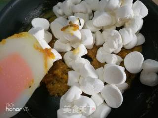 Pork Floss Salted Egg Snowflake Crisp recipe