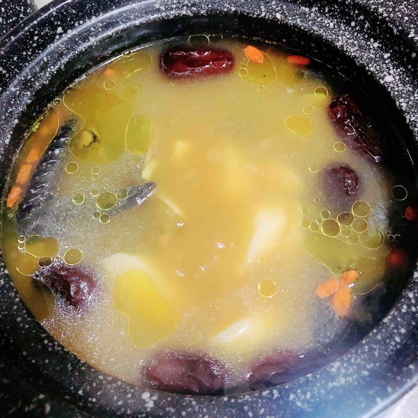 Nourishing Black Chicken Yam Soup recipe