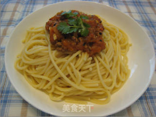 Meat Sauce Pasta recipe