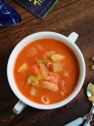 Vegetable Pasta Soup丨bawang Supermarket recipe