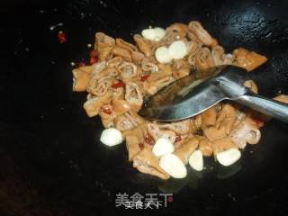 Fried Lettuce Intestines recipe