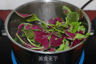 Purple Amaranth Salad recipe
