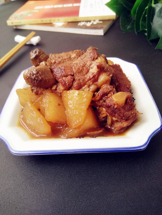 Braised Pork Ribs with Winter Melon recipe