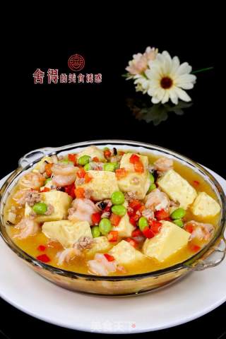 The Love of The Elderly and Children [shrimp Tofu] recipe