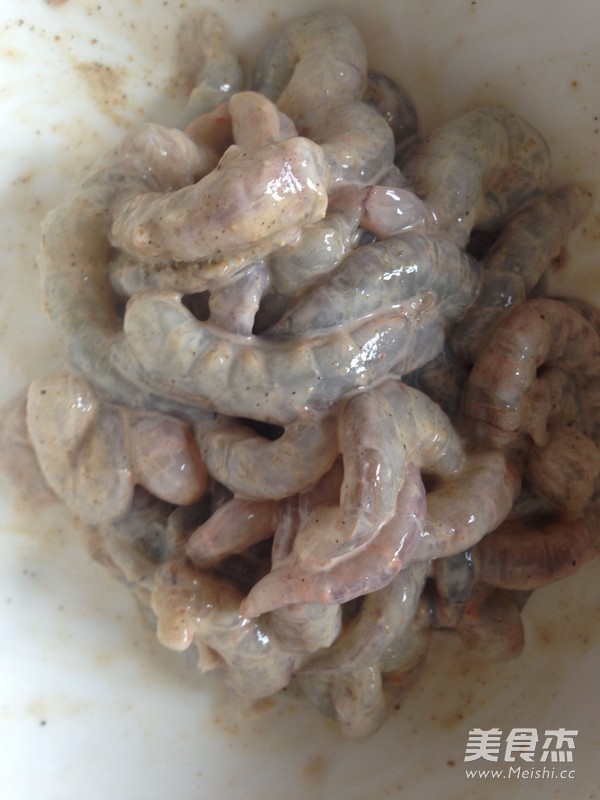 Three-color Shrimp recipe