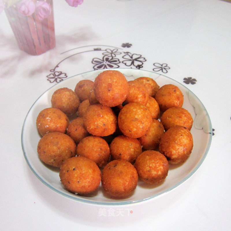 Glutinous Rice Sesame Cake recipe