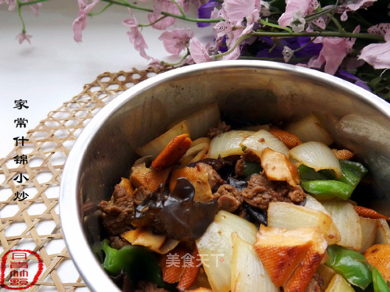 Homemade Assorted Stir-fry recipe