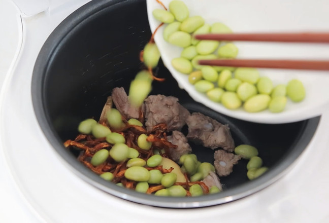 Edamame Pork Ribs Soup recipe