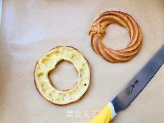 Matcha Wheel Puffs recipe