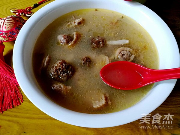 Morel Chicken Soup recipe