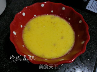 Minced Meat and Dried Shrimp Steamed Egg recipe