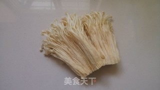 Fungus Enoki Mushroom with Cold Dressing recipe