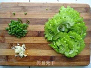 Bitter Gourd Mixed Beef recipe