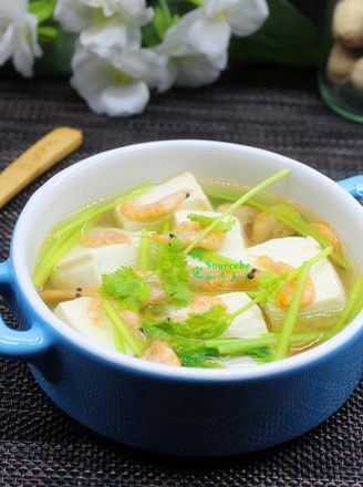 Krill Tofu Soup
