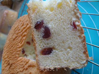 Cranberry Chiffon Cake recipe