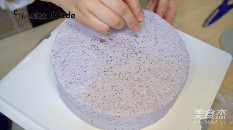 Video Double Blueberry Cake recipe