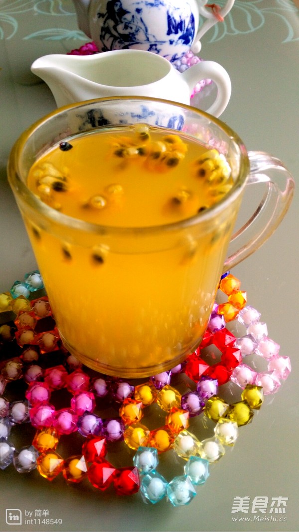 Passion Fruit Chrysanthemum Tea recipe