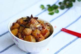 Pork Belly with Diced Eggplant recipe